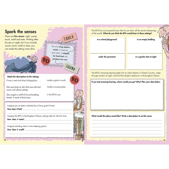 Roald Dahl's Creative Writing with The BFG: How to Write Splendid Settings image 2