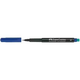 Μαρκαδόρος Γραφής Faber Castell για CD/DVD S Μπλε 0.6 mm