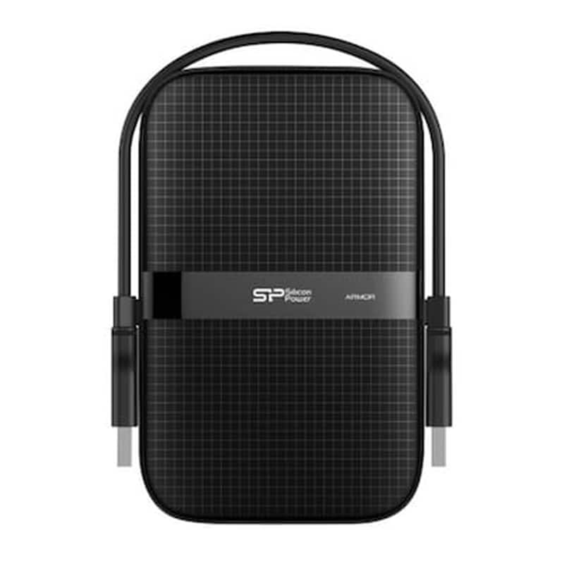 SILICON POWER Silicon Power Armor A60 USB 3.0 HDD 2TB 2.5 - Μαύρο