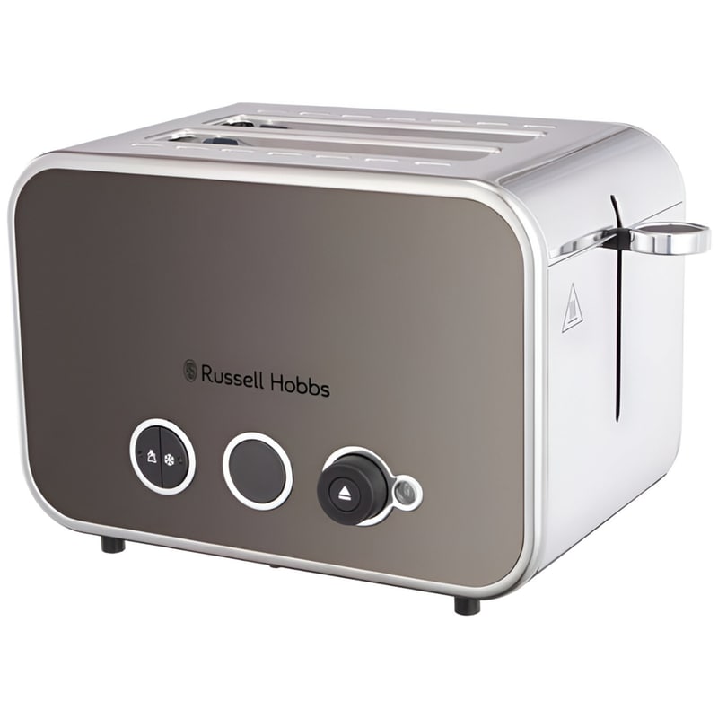 RUSSELL HOBBS RUSSELL HOBBS DISTINCTIONS 2S TOASTER TITANIUM 26432-56 2 Θέσεων 1600W Ασημί Φρυγανιέρα