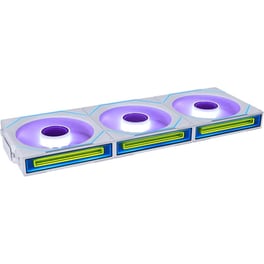 Case Fan Lian Li UNI SL-INF Wireless 120 με RGB Φωτισμό και Σύνδεση 4-Pin PWM 3τμχ - Λευκό