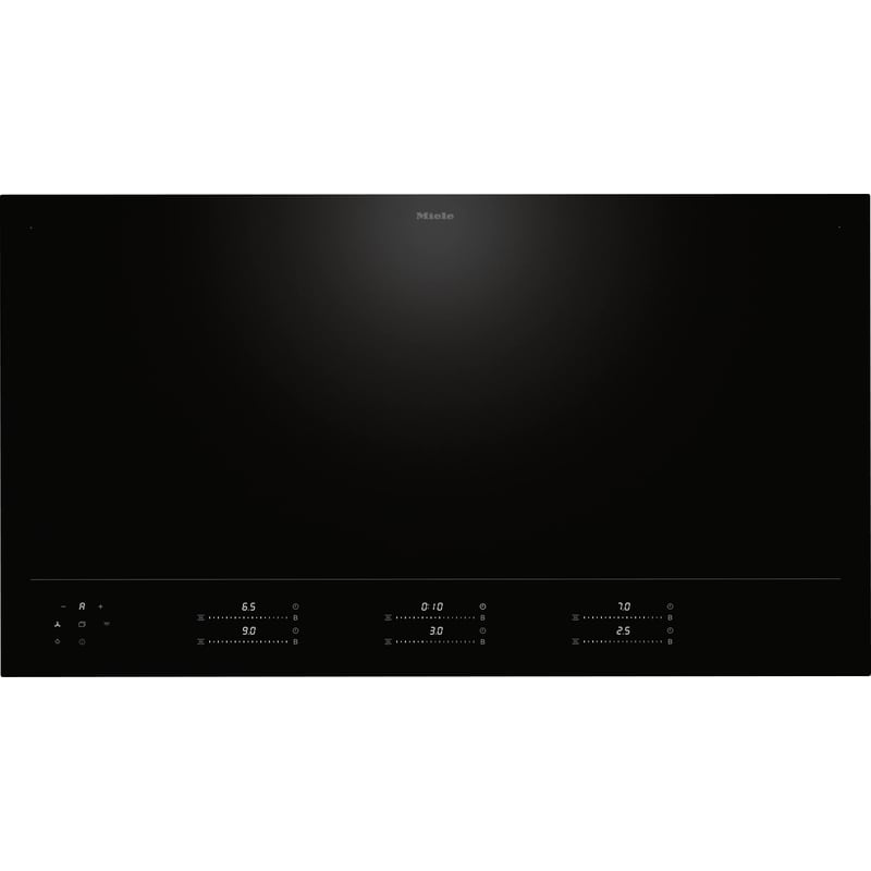 MIELE KM8695 FL 93.6 cm Μαύρο Εστία Επαγωγική Αυτόνομη