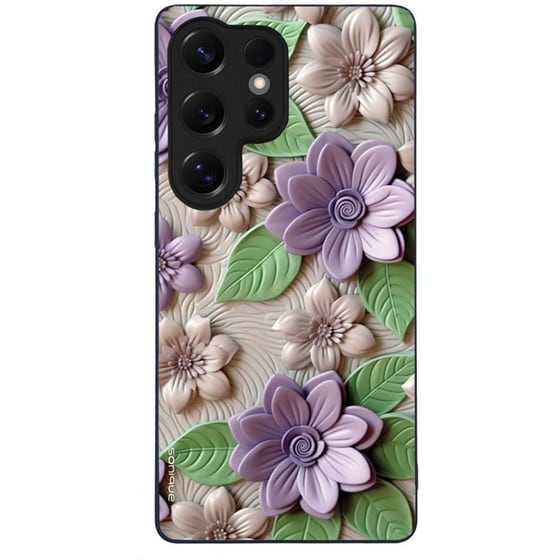 Θήκη Samsung Galaxy S25 Ultra - Sonique 3D Flower Series - Βιολετί image 0
