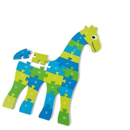 Παιδικό Παζλ Bs Toys Μεγάλο Ξύλινο Καμηλοπάρδαλη Ga235 (26 Κομμάτια)