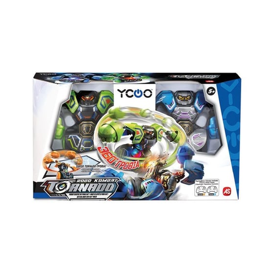 Silverlit Ycoo Robo Kombat 360 Tornado Τηλεκατευθυνόμενα Ρομπότ Μαχητές (2 Σχέδια) image 10