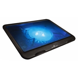 Powertech Βάση And Ψύξη Laptop Pt-740 Έως 15.6'', 125mm Fan, Led, Μαύρο