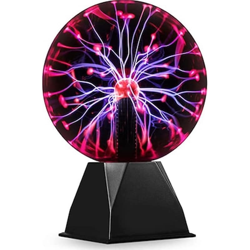 Magic Plasma Light Ball Διακοσμητικό Φωτιστικό Led Plasma Ball 25cm Πολύχρωμο