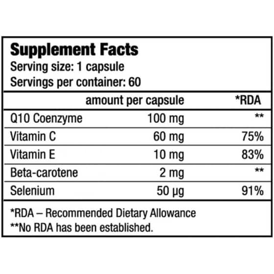 BioTechUSA H2O Q10 - 60 κάψουλες image 1