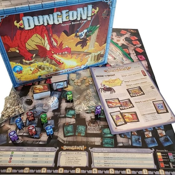 Επιτραπέζιο Wizards Of The Coast Dandd Dungeon! Board Game image 1