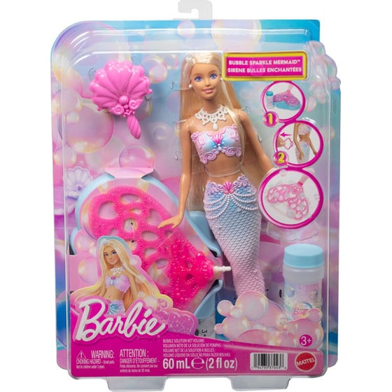 Barbie® Γοργόνα με Φούσκες image 0