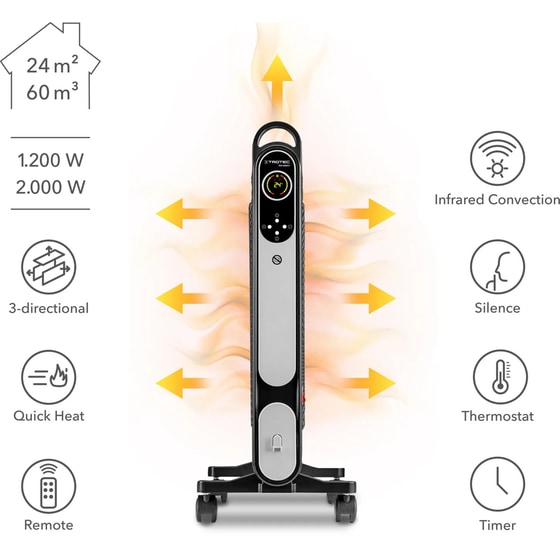 Καλοριφέρ TROTEC Mica TCH 2050 E 2000W image 6