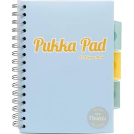 Τετράδιο Σπιράλ PUKKA A5 200 Φύλλων - Γαλάζιο (1 Τεμάχιο)