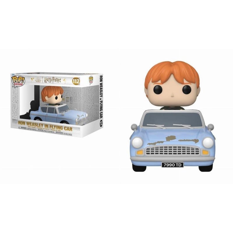 FUNKO Funko Pop! Rides - Harry Potter - Ron Weasley in Flying Car #112