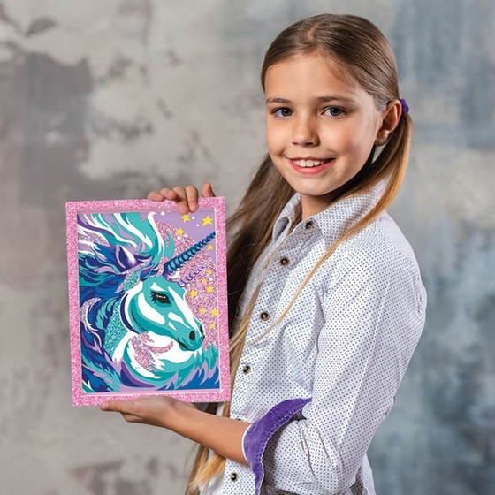 As Company Σετ Ζωγραφικής Paint & Frame Ζωγραφίζω Με Αριθμούς Fairytale Unicorn image 8