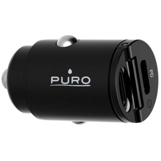 Φορτιστής Αυτοκινήτου Puro 30W - Μαύρο image 1