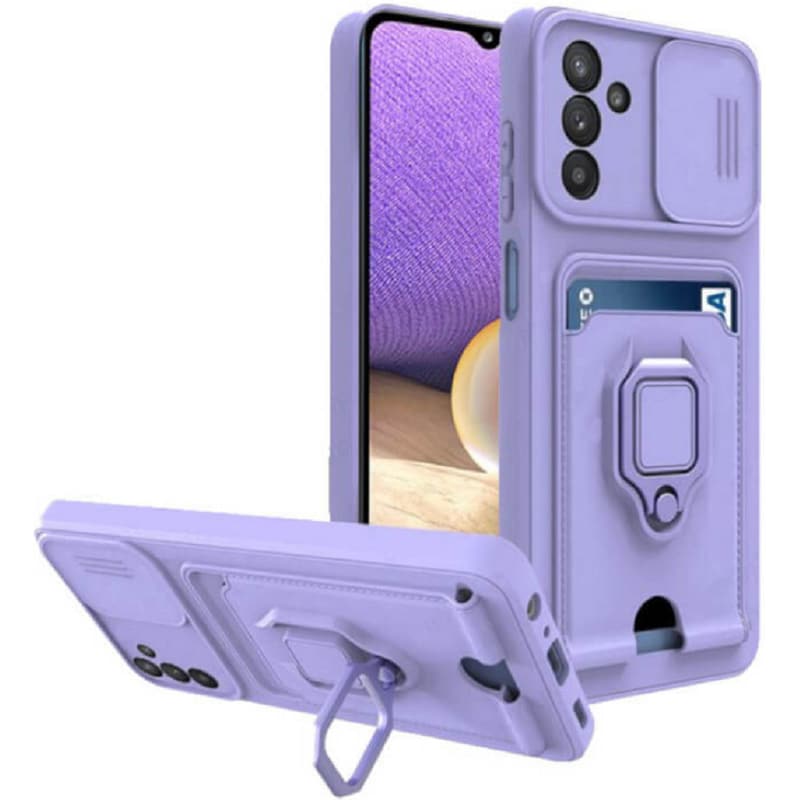 Θήκη Samsung Galaxy A34 - Bodycell Multifunction - Μωβ