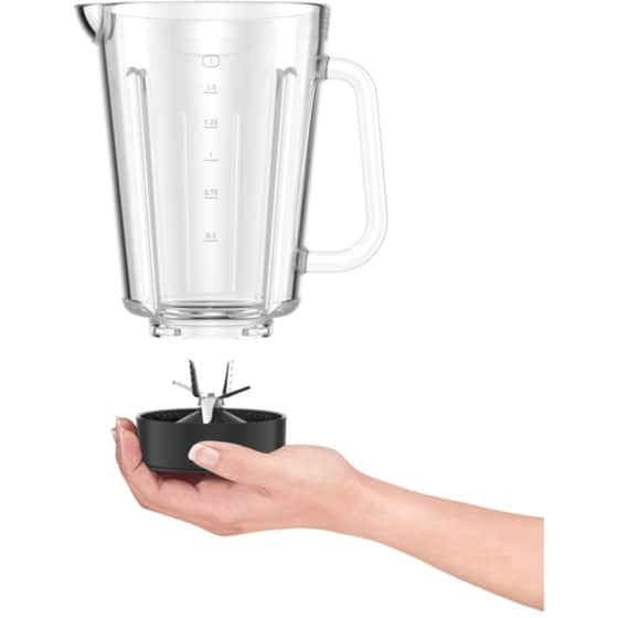 Μπλέντερ MOULINEX Perfect Mix LM811D 1200 W Ασημί image 3