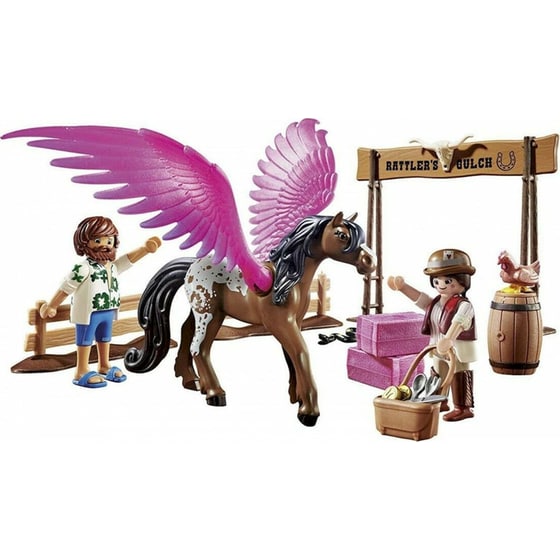 PLAYMOBIL® The Movie Η Μάρλα και Ο Ντελ στην Άγρια Δύση (70074) image 4