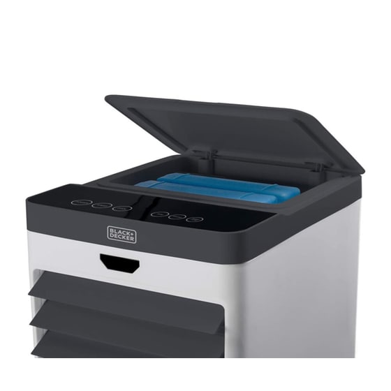 BLACK & DECKER ES9440150B Air Cooler 75W με Τηλεχειριστήριο image 3