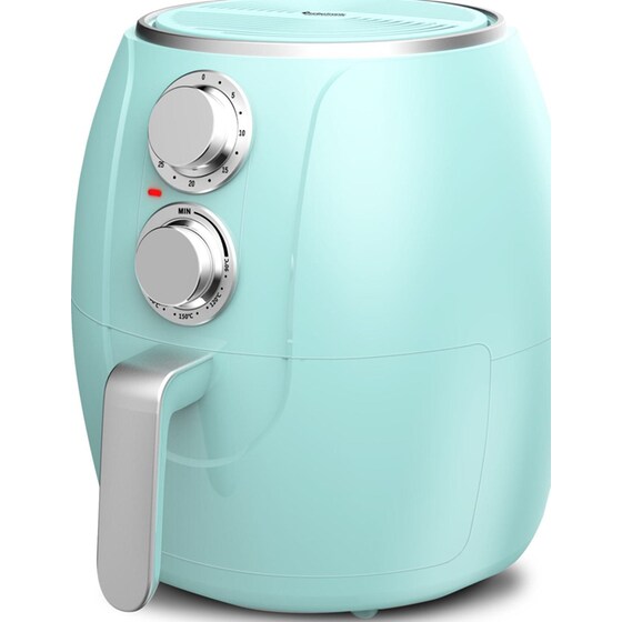 TURBOTRONIC TT-AF3 με Αποσπώμενο Κάδο 1200 W 3 L Γαλάζιο Φριτέζα Αέρος image 0