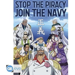 Αφίσα One Piece Marines Κάθετη 52x38 cm