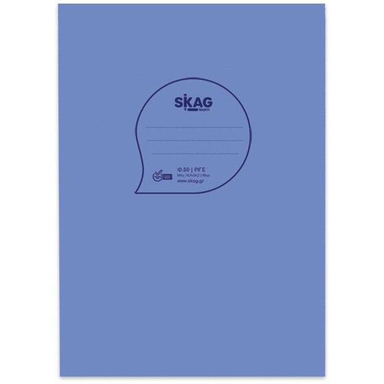 Τετράδιο Καρφίτσα SKAG B5 Μπλε 50 Φύλλων (1 Τεμάχιο) image 3