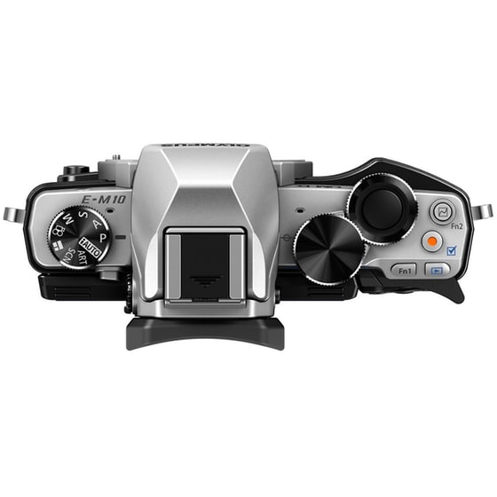 OLYMPUS OM-D E-M10 Mark II + EZ M 14-42 IIR Kit Silver image 2