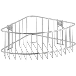 Ράφι Μπάνιου Wenko Μεταλλικό 26.5x19.5x10cm - Ασημί