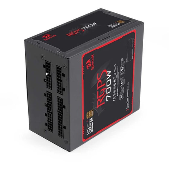 Τροφοδοτικό Υπολογιστή Redragon 700 W Full Modular 80+ Bronze  - Μαύρο image 4