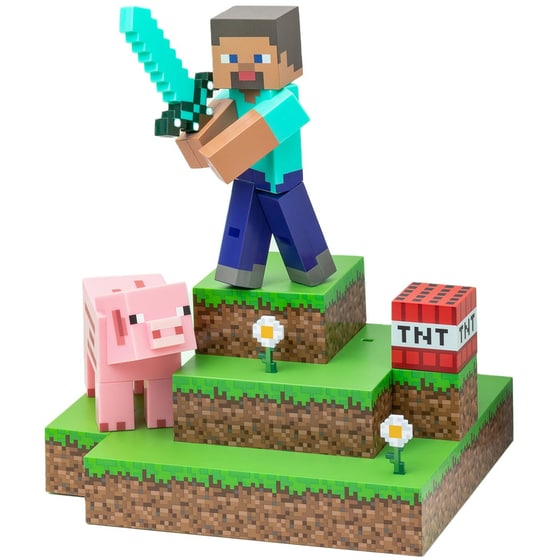 Φωτιστικό Paladone Minecraft Steve Diorama image 2