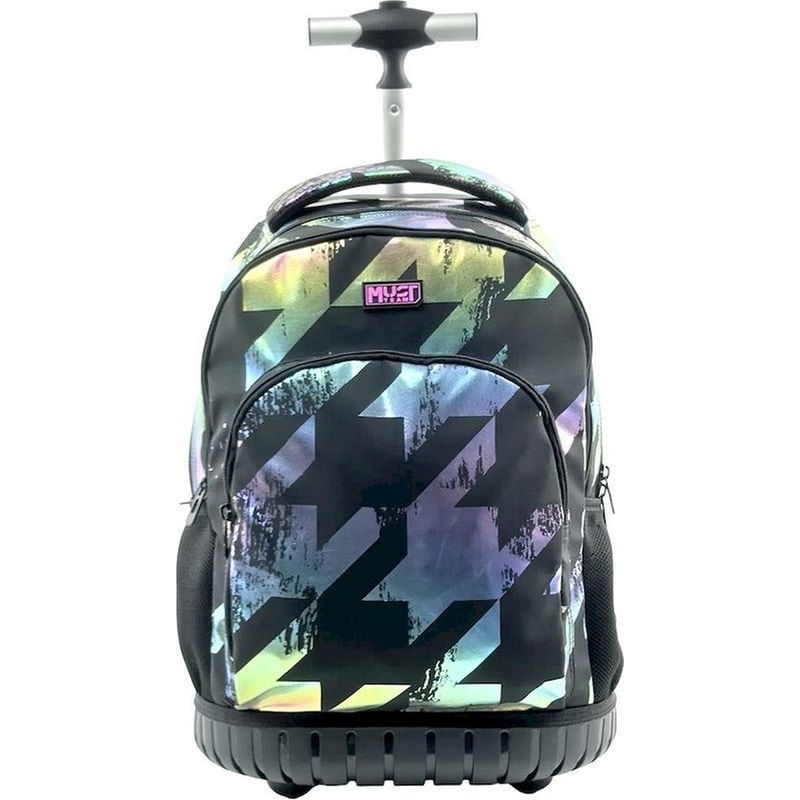 Σχολική Τσάντα Τρόλλεϋ Must Team Hologram Colors