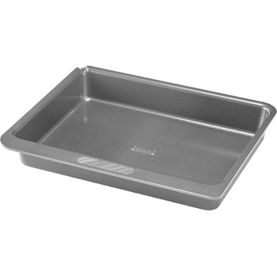 Ορθογώνιο Ταψί Φούρνου PYREX MAGIC Αντικολλητικό από Αλουμίνιο 35 x 26 cm Γκρι image 0