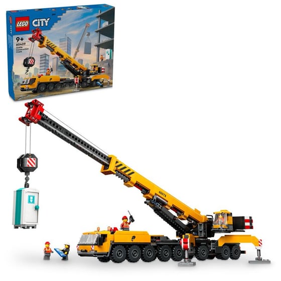 LEGO® City Yellow Mobile Construction Crane (60409) image 14