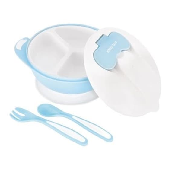 Παιδικό Σετ Φαγητού Bowl 4in1 Blue Kikkaboo image 0