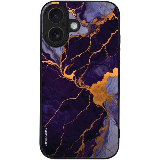 Θήκη Apple iPhone 16 - Sonique Marble Series - Μωβ image 0