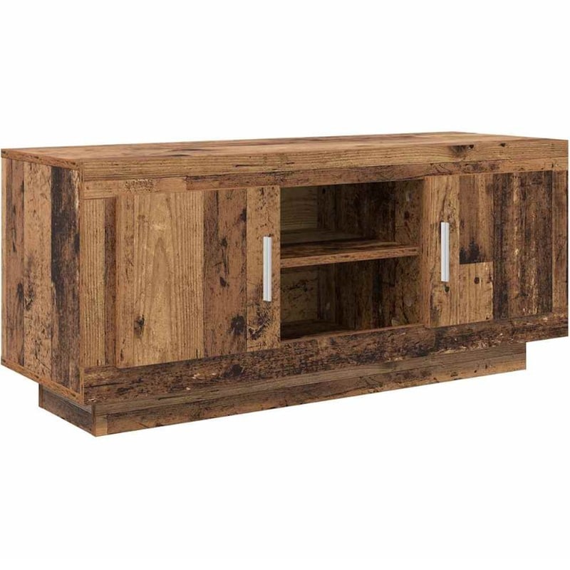 Έπιπλο Τηλεόρασης VidaXL 102 x 35 x 45 cm - Παλαιωμένο Ξύλο