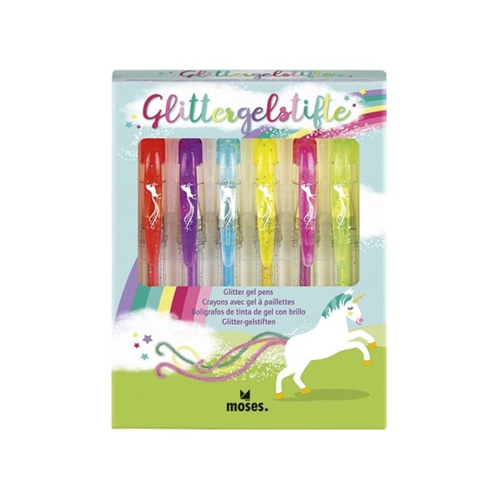 Στυλό Gel Moses Με Glitter Unicorn 0.7 mm image 1