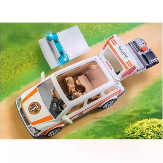 PLAYMOBIL® City Life Όχημα Πρώτων Βοηθειών (70050) image 4