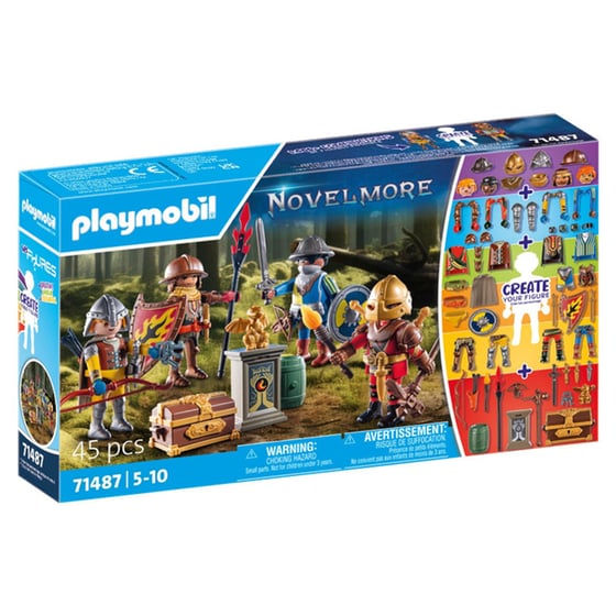 PLAYMOBIL® Novelmore My Figures: Ιππότες του Novelmore (71487) image 0