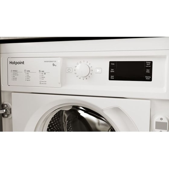 HOTPOINT BI WMHG 91485 EU 9 kg 1.400 Στροφές Εντοιχιζόμενο Πλυντήριο Ρούχων image 8