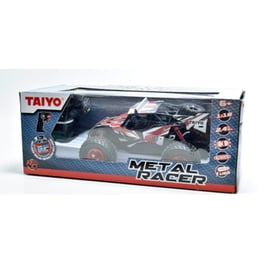 Taiyo Τηλεκατευθυνόμενο Αυτοκίνητο Metal Racer Ασημί 1:18