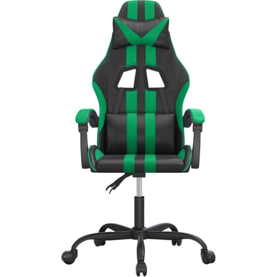 Καρέκλα Gaming VIDAXL 349522 από Τεχνητό Δέρμα - Μαύρο image 2