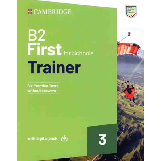 B2 First For Schools Trainer 3 Trainer without Answers with Digital Pack image 0