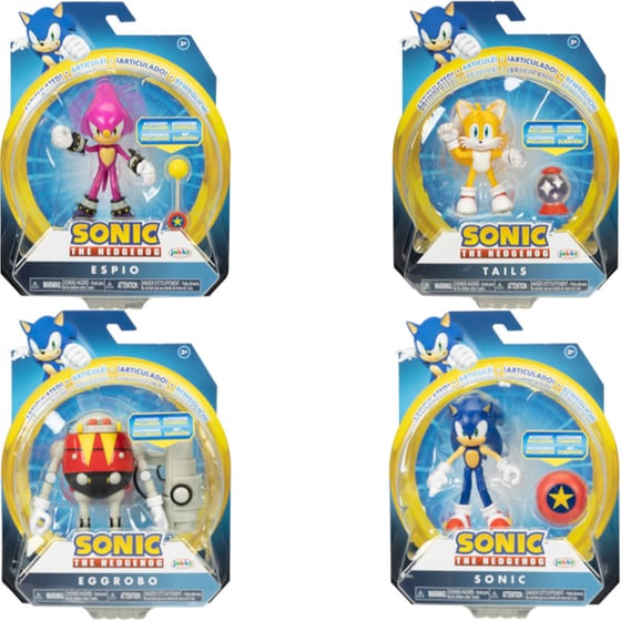Φιγούρες Sonic The Hedgehog - 10 Εκ - Wave 9 (4 Σχέδια) image 0