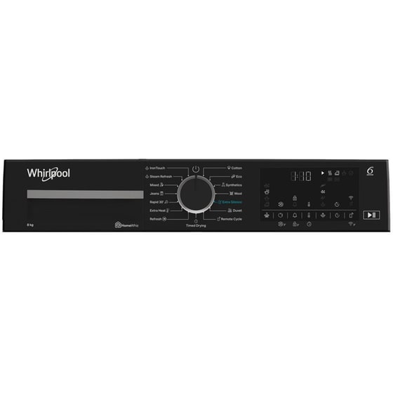 WHIRLPOOL WP C8 WBS EE 8 kg με Αντλία Θερμότητας Λευκό Στεγνωτήριο Ρούχων image 4