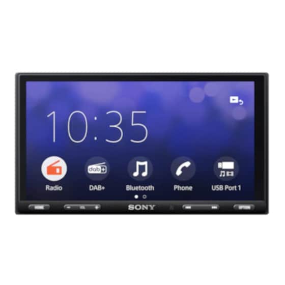 Ηχοσύστημα Αυτοκινήτου Sony XAV-AX5650 - Μαύρο image 0