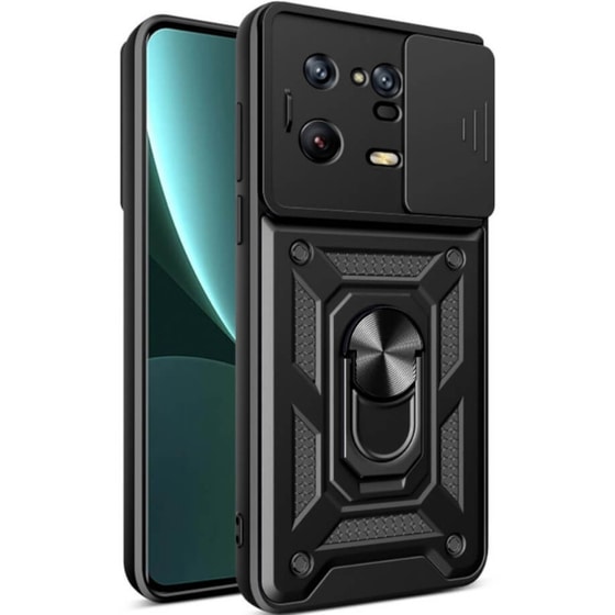 Θήκη Xiaomi Redmi 13 Pro - Bodycell Armor Slide - Μαύρο image 0