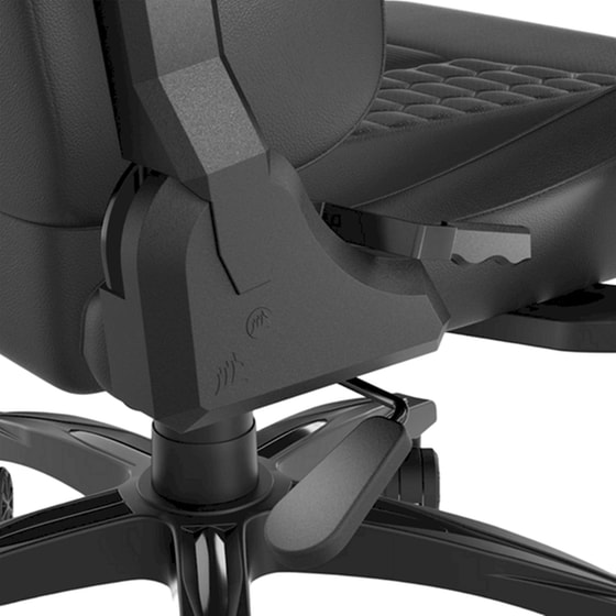 Καρέκλα Gaming Corsair TC100 Relaxed από Δερματίνη - Μαύρο image 9