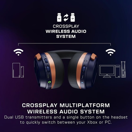 Turtle Beach Stealth 700 Gen 3 Gaming Ασύρματα Ακουστικά Bluetooth - Μπλε image 2