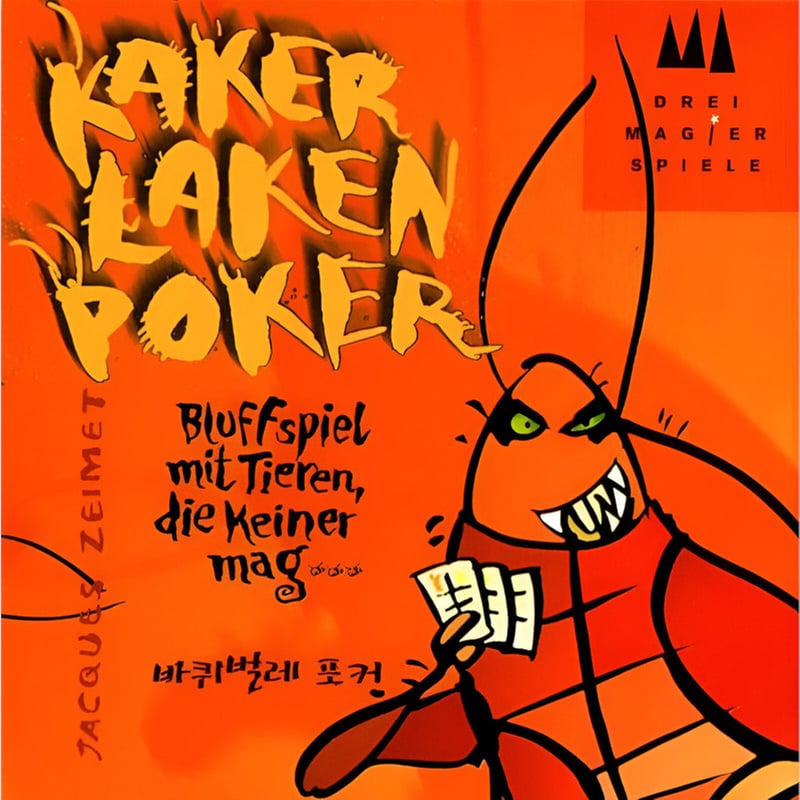DREI MAGIER Kakerlaken Poker